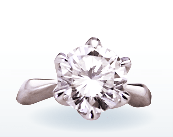 ダイヤモンドリング 3.54ct H VVS2 GOOD