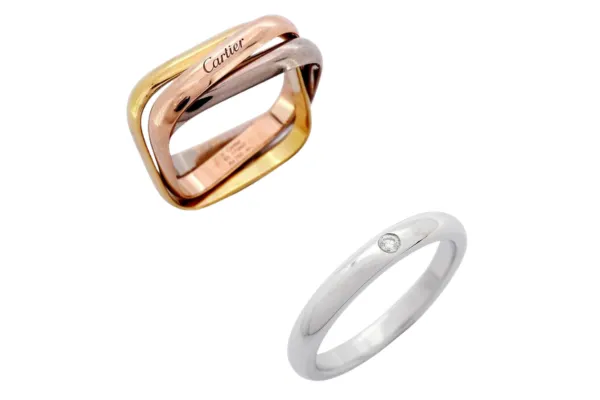 カラーゴールドとプラチナの違い