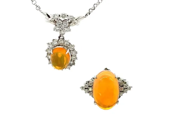 ファイヤーオパール（ファイアオパール）のお手入れと保管方法