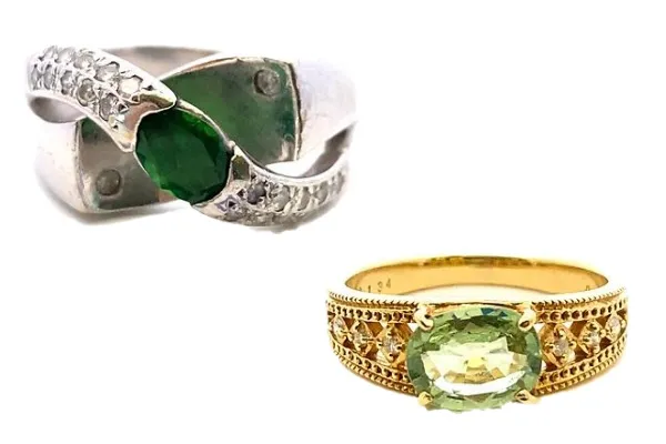 グリーンガーネットとは？特徴と種類