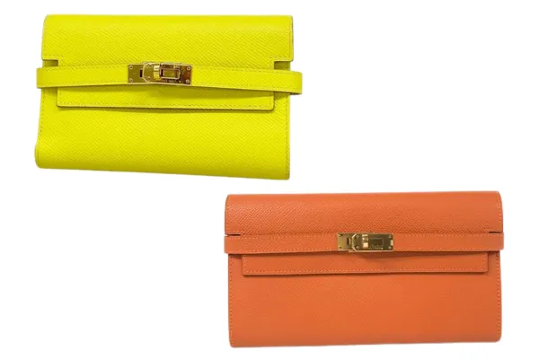 エルメス ケリーウォレットのカラーバリエーション