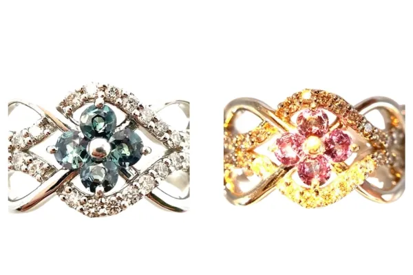 天然と人工アレキサンドライトの見分け方