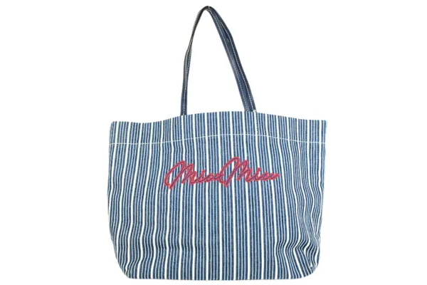 ミュウミュウ トートバッグ デニム AB