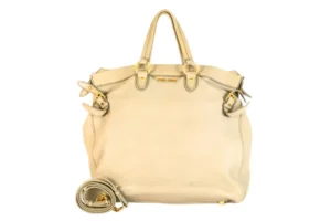 ミュウミュウ トートバッグ レザー B ショルダーストラップ