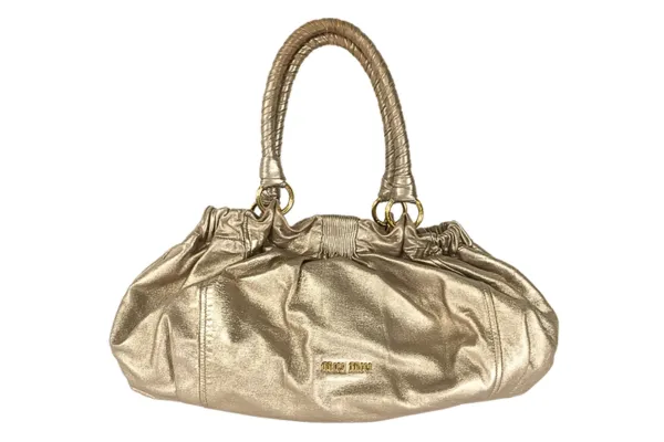 ミュウミュウ トートバッグ レザー B