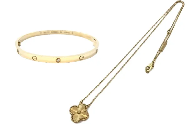 イエローゴールドと18金（K18）の違い