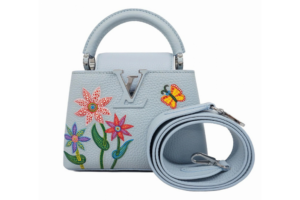 ルイヴィトン ハンドバッグ トリヨン/LV×YK カプシーヌMINI M21756 ペールブルー