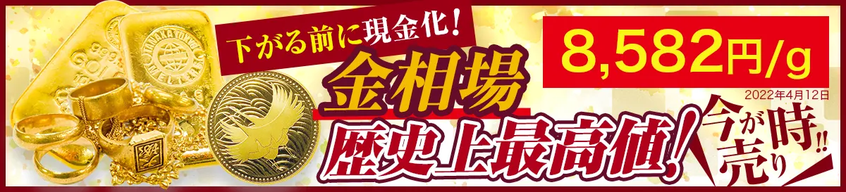 金相場最高値