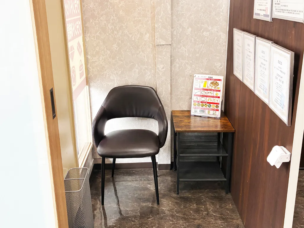 待合席もございます。