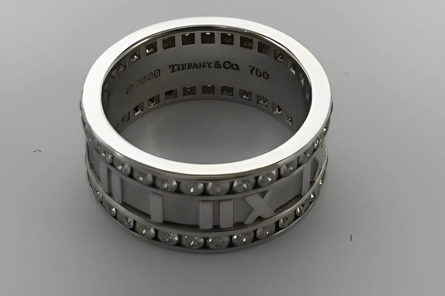 ティファニー TIFFANY&Co. リング 11 号 アトラスワイド シルバー 
