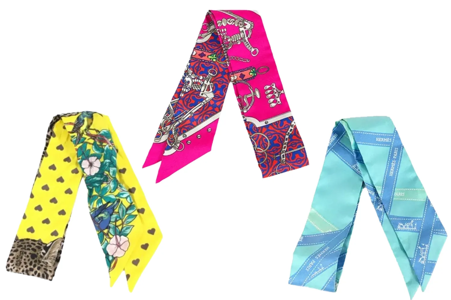 エルメスのスカーフ「ツイリー」の巻き方を解説！バッグ・首・髪のアレンジ方法とは