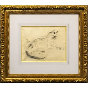 絵画 藤田嗣治 猫