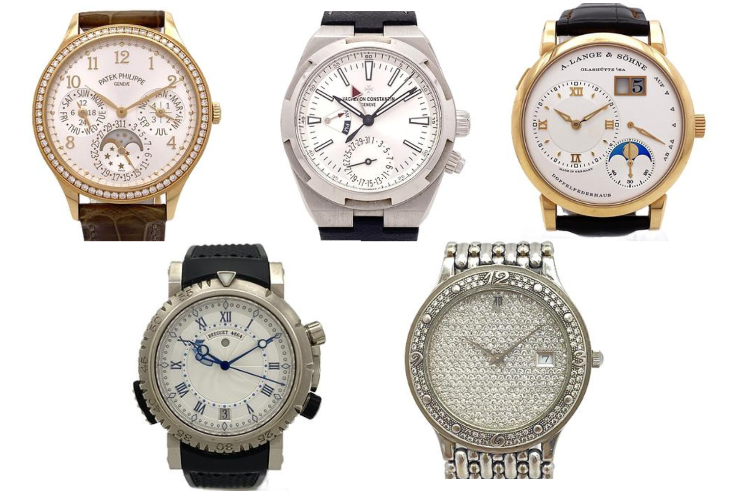 世界五大時計メーカーとは？各ブランドの歴史や特徴、人気モデルを解説