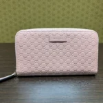 グッチ  シマラウンドファスナー財布  マイクログッチ