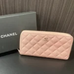 CHANEL 財布 キャビアスキン