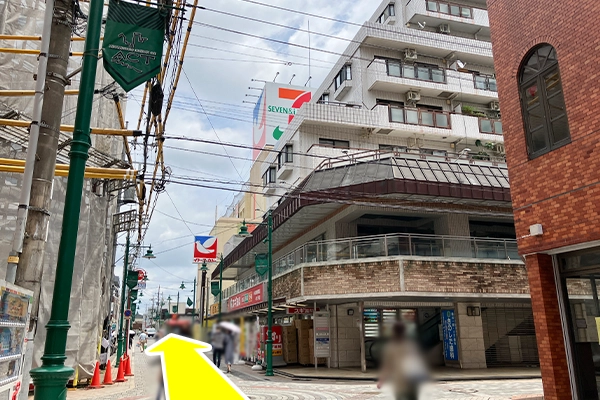そのまま直進すると、イトーヨーカドー相模原店が右に見えます。