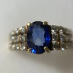 1.23ct サファイア リング