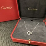 カルティエ LOVE ダイヤモンド ネックレス