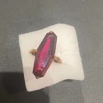 K18 ピンクスピネル リング