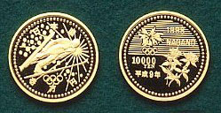 長野オリンピック記念貨幣