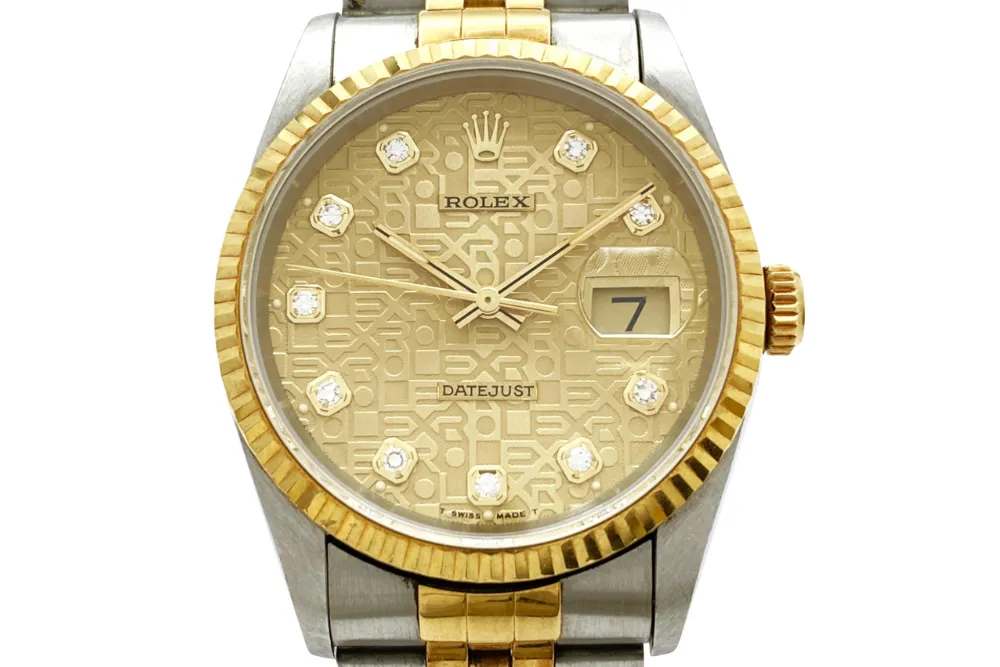 ロレックス デイトジャスト 16233G W157756