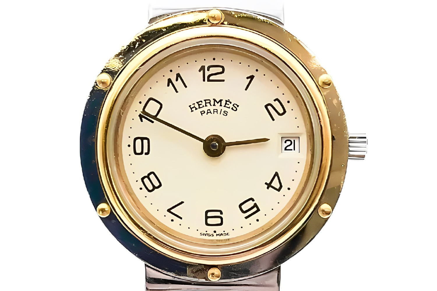 HERMES クリッパー お値下げ中 - 時計 