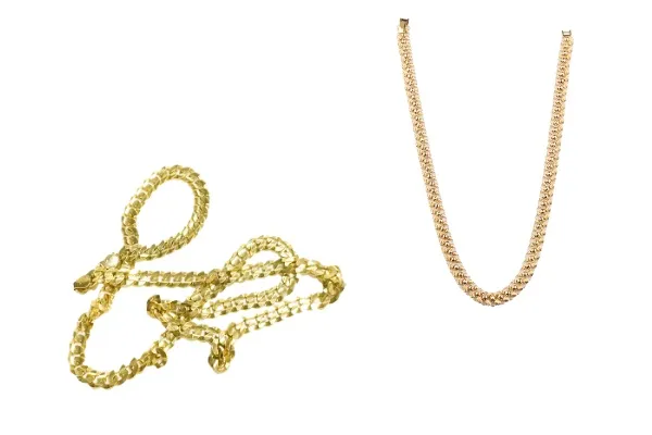 18金（K18）喜平ネックレスの買取相場