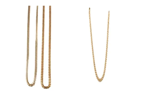 18金（K18）喜平ネックレスの種類