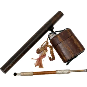桜皮細工 煙管煙草入れ