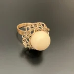 Pt900 パール リング