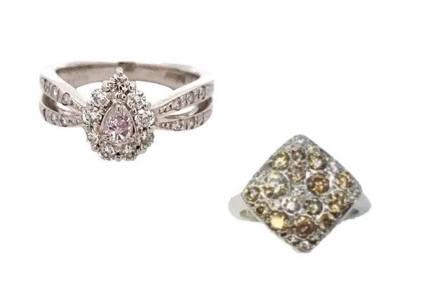 天然カラーダイヤモンドと処理石・合成石の見分け方