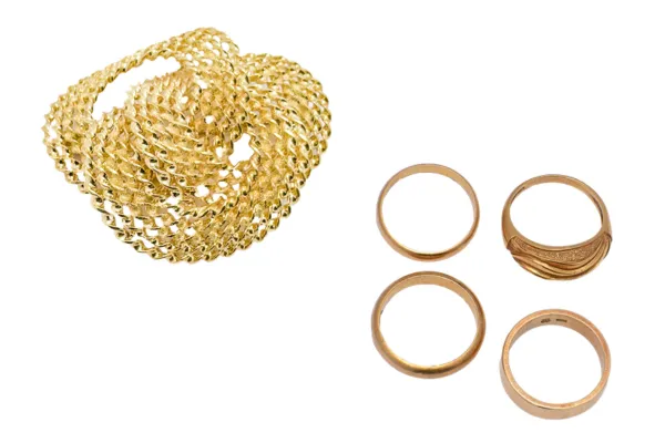 錆びたイエローゴールドでも売れる？