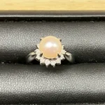 Pt900 パール リング