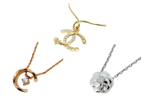 シャネル カメリア ネックレス/ペンダントトップ 17J1588 750　シャネル ココクラッシュ ネックレス/ペンダントトップ DR4998　シャネル ネックレス/ネックレストップ B