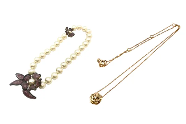 シャネル ネックレス/ペンダントトップ 125ｇ　シャネル カメリアコレクション ネックレス