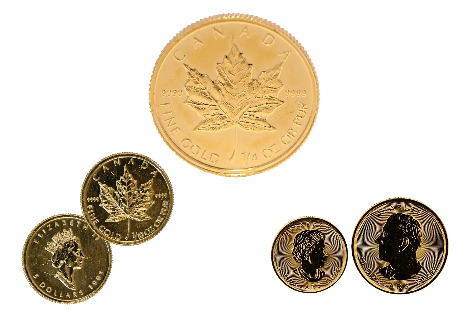 メイプルリーフ金貨の偽物の特徴とは？見分け方も詳しくご紹介