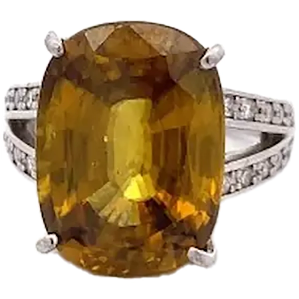 スフェーン ダイヤ リング 14.5ct