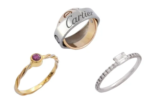 カルティエ結婚指輪のペア価格相場