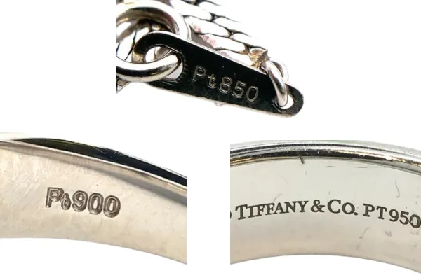 PT900 パライバ・ダイヤ PT850/900 ダイヤ ティファニー リング PT950