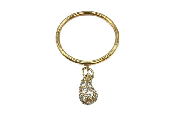 ティアドロップ リング