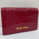 miumiu カードケース ピンク