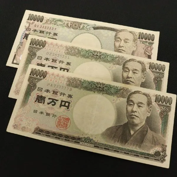 K522◆珍番紙幣/ゾロ目/黒/2桁◆福沢諭吉1万円/未使用/新札/ピン札◆NG555555V