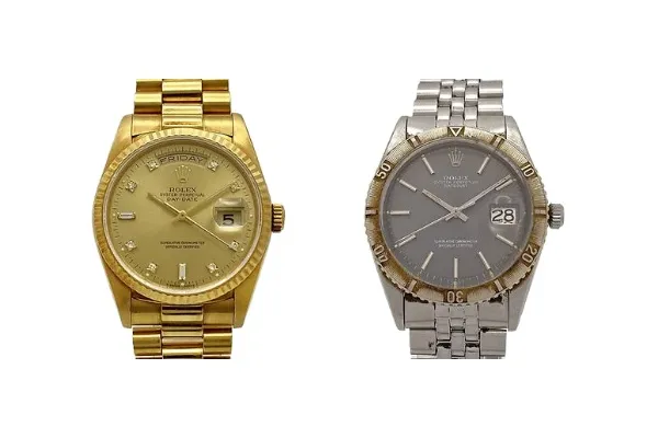 デイデイトとデイトジャストの資産性・リセールバリューの違い