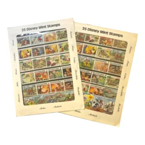 海外切手 ディズニー25周年