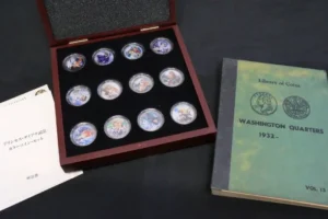 アメリカコイン クォーター 25セント・イギリス ダイアナ妃カラーコイン おまとめ 計76枚