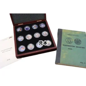 アメリカコイン クォーター 25セント・イギリス ダイアナ妃カラーコイン おまとめ 計76枚