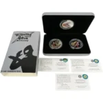 ウルトラマン40周年記念コイン ウルトラマンシリーズ 1オンスカラー銀貨 3枚セット