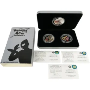 ウルトラマン40周年記念コイン ウルトラマンシリーズ 1オンスカラー銀貨 3枚セット