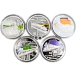 クック諸島 カラーコイン １ドル銀貨 2004年 計5枚