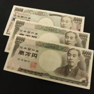 ゾロ目 1万円札 3枚 福沢諭吉 QV333333Y DZ555555L PA777777B